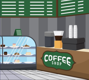 Coffee shop job interview