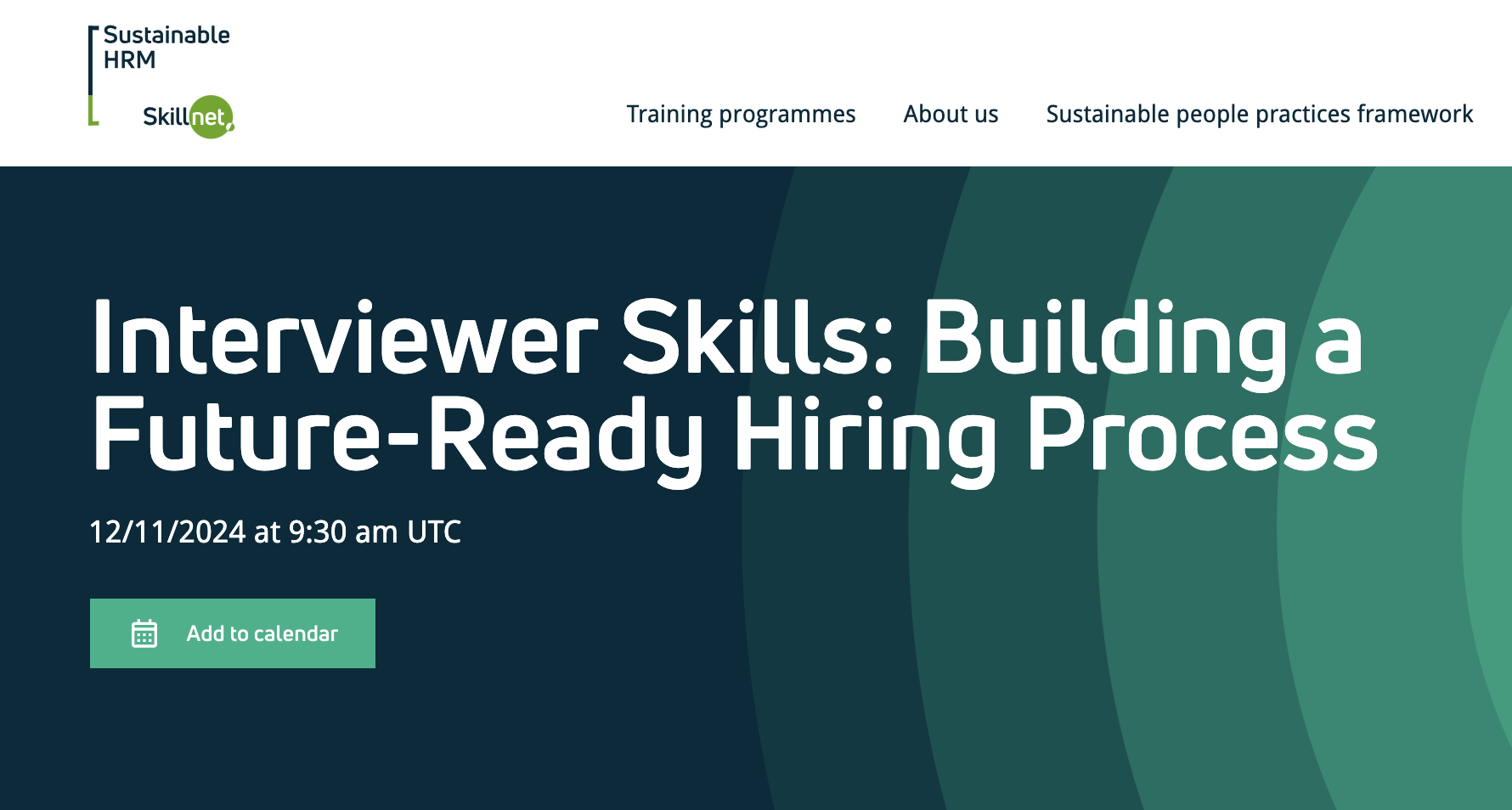 Interviewer Skills Workshop
